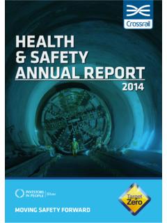 HEALTH &amp; SAFETY ANNUAL REPORT