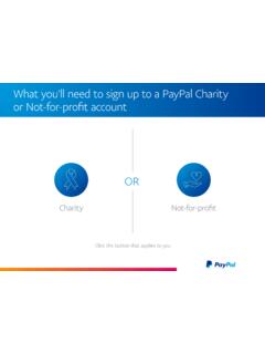 What you’ll need to sign up to a PayPal Charity or Not-for …