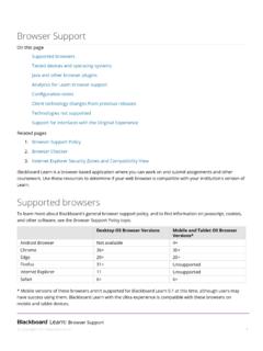 Browser Support