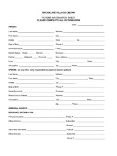 New Patient Registration Packet - bvobgyn