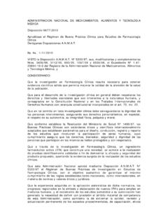 ADMINISTRACION NACIONAL DE MEDICAMENTOS, …