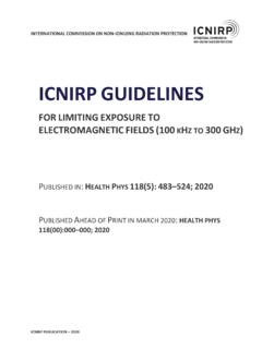 ICNIRP GUIDELINES