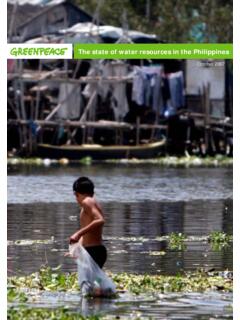 G The state of water resources in the Philippines - …