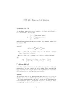 CSE 5311 Homework 4 Solution - University of Texas at ...