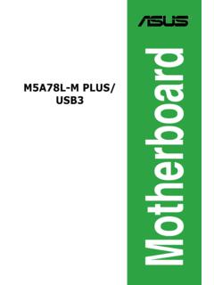 M5A78L-M PLUS/ USB3