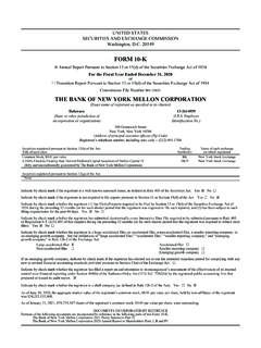 The Bank of New York Mellon Corporation Form 10-K 2020