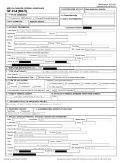 APPLICATION FOR FEDERAL ASSISTANCE 3. DATE RECEIVED …