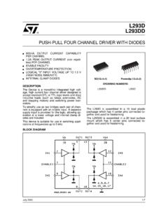 PUSH-PULL FOUR CHANNEL DRIVER WITH DIODES