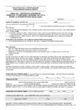 FORM 1013 – CERTIFICATE AUTHORIZING TRANSPORT TO …