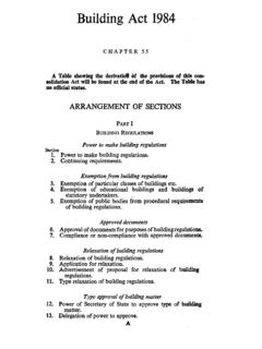 Building Act 1984 - Legislation.gov.uk