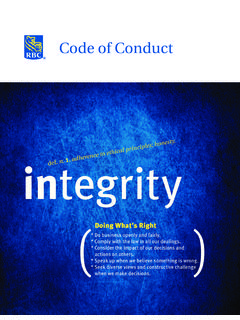 in tegrity - RBC