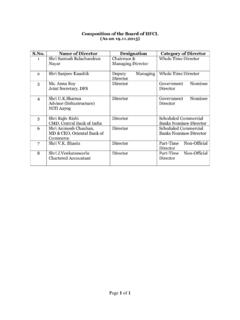 FORMAT of List of Director’s and Authorised Signatories(On ...