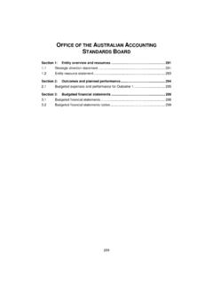 OFFICE OF THE AUSTRALIAN ACCOUNTING …