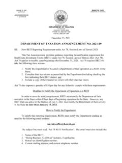 DEPARTMENT OF TAXATION ANNOUNCEMENT NO. 2021-09