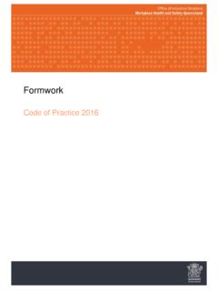 Formwork Code of Practice 2016 - WorkSafe Queensland