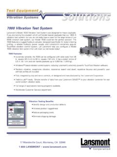 7000 Vibration Test System - Measuretronix