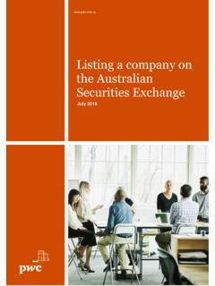 Listing a company on the Australian Securities Exchange