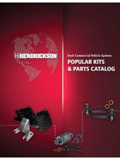 Popular Kits and Parts Catalog - hendrickson-intl.com
