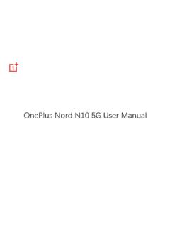 OnePlus Nord N10 5G User Manual - Sprint