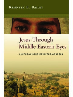 Jesus Through Middle Eastern Eyes - Westminster Bookstore