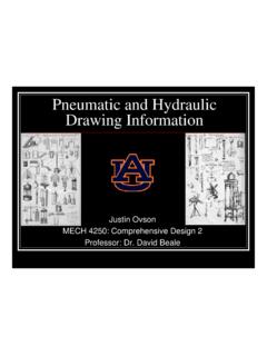 Pneumatic and Hydraulic Drawing Information