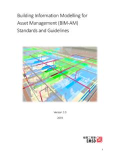 Building Information Modelling for Asset Management …