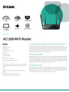 AC1200 Wi-Fi Router - content.us.dlink.com