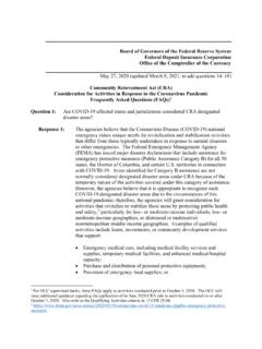 Community Reinvestment Act (CRA) Consideration for ...