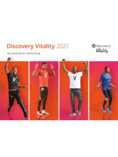 Discovery Vitality 2021