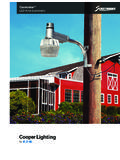 Caretaker LED Area Luminaire - Cooper Industries