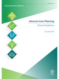 Advance Care Planning - Queensland Health