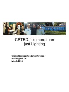 CPTED: It’s more than just Lighting - HUD