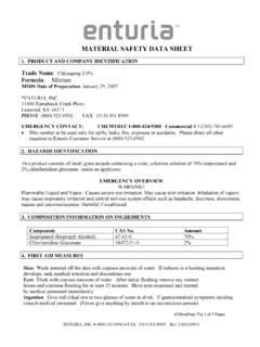 MATERIAL SAFETY DATA SHEET - Insight Health
