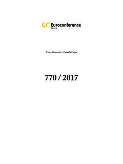 770 / 2017 - euroconference.it