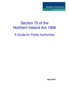 Section 75 of the Northern Ireland Act 1998
