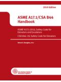 ASME A17.1/CSA B44 Handbook - American Society of ...