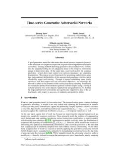 Time-series Generative Adversarial Networks