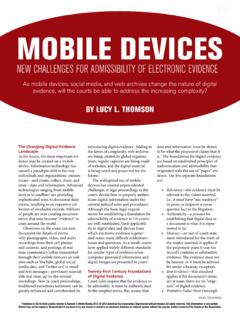 Mobile Devices - American Bar Association