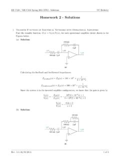 Homework 2 - Solutions - University of California, Berkeley