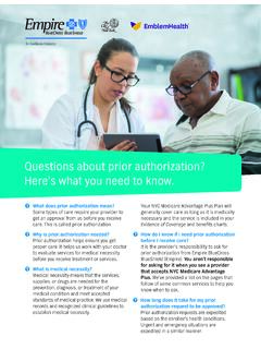 Questions about prior authorization? Here’s what you need ...