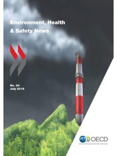 Environment, Health &amp; Safety News - OECD.org