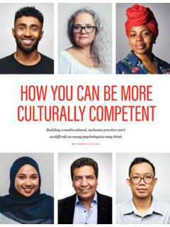 HOW YOU CAN BE MORE CULTURALLY COMPETENT