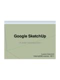Google SketchUp - Politecnico di Milano