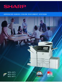 ADVANCED SERIES COLOR DOCUMENT SYSTEMS