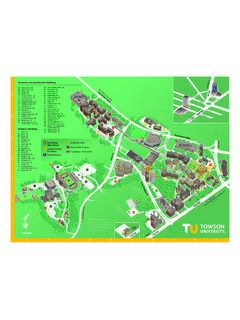 Color Campus Map 2020 - Towson University