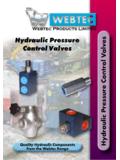 Hydraulic Pressure Control Val ves