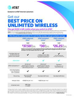 Exclusive to AT&amp;T Internet customers Get our BEST PRICE ON ...