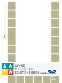 AVK UK PRODUCT AND SOlUTiONS GUiDE - …