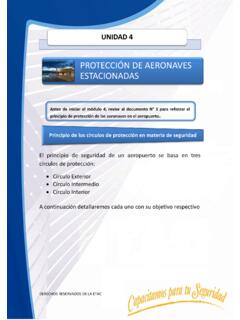 PROTECCI&#211;N DE AERONAVES ESTACIONADAS - …