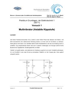 Multivibrator (Astabile Kippstufe)